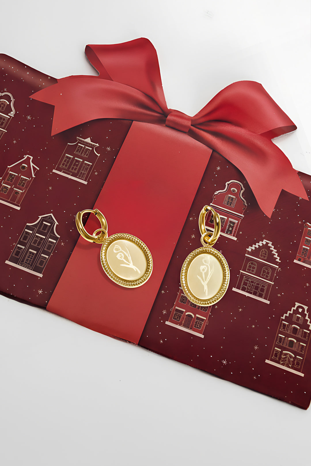 Tulip Blossom Stainless Steel Earrings